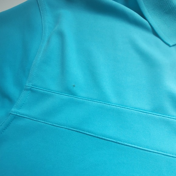 Callaway Opti-Dri Polo Golf Short Sleeve Shirt Size XL Light Blue ***Flawed*** - Picture 6 of 6